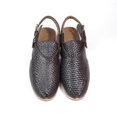 Handcrafted Woven Leather Peshawari Sandals