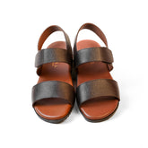 Brown Leather Strap Sandals – Comfortable Everyday Wear