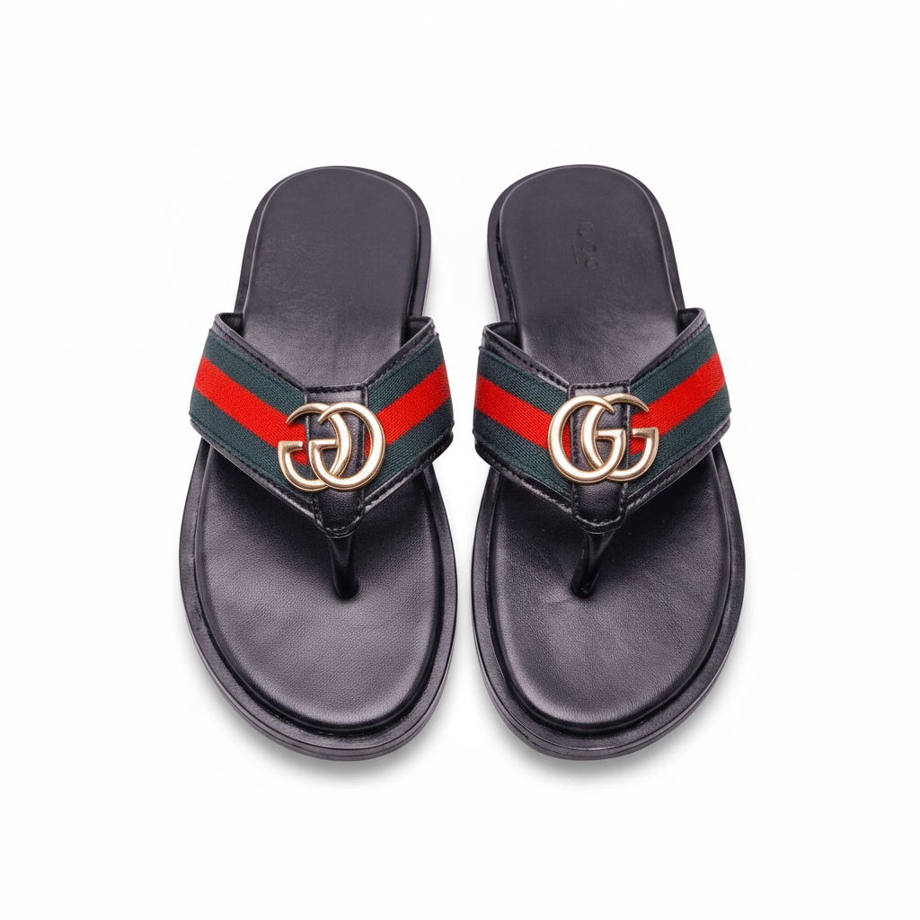 The Signature Web Thong Slide