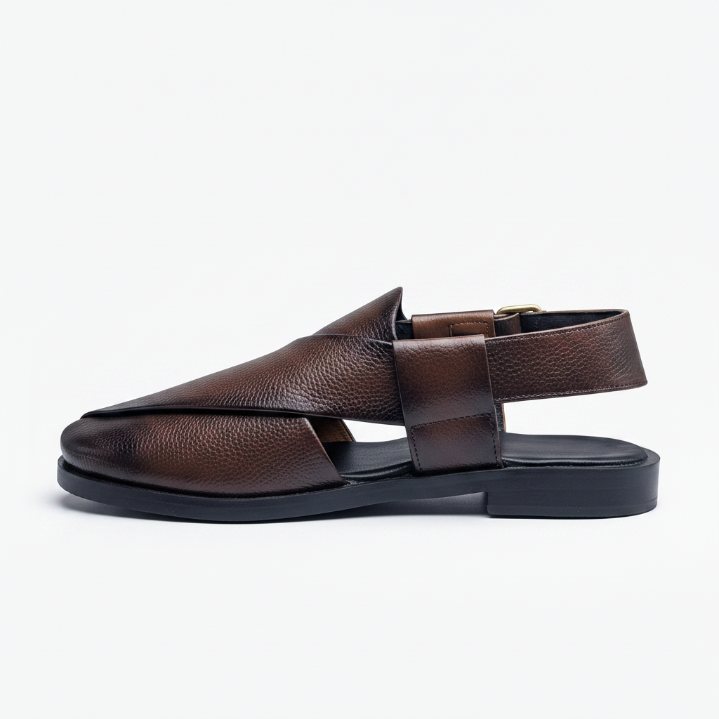 Grained Leather Peshawari