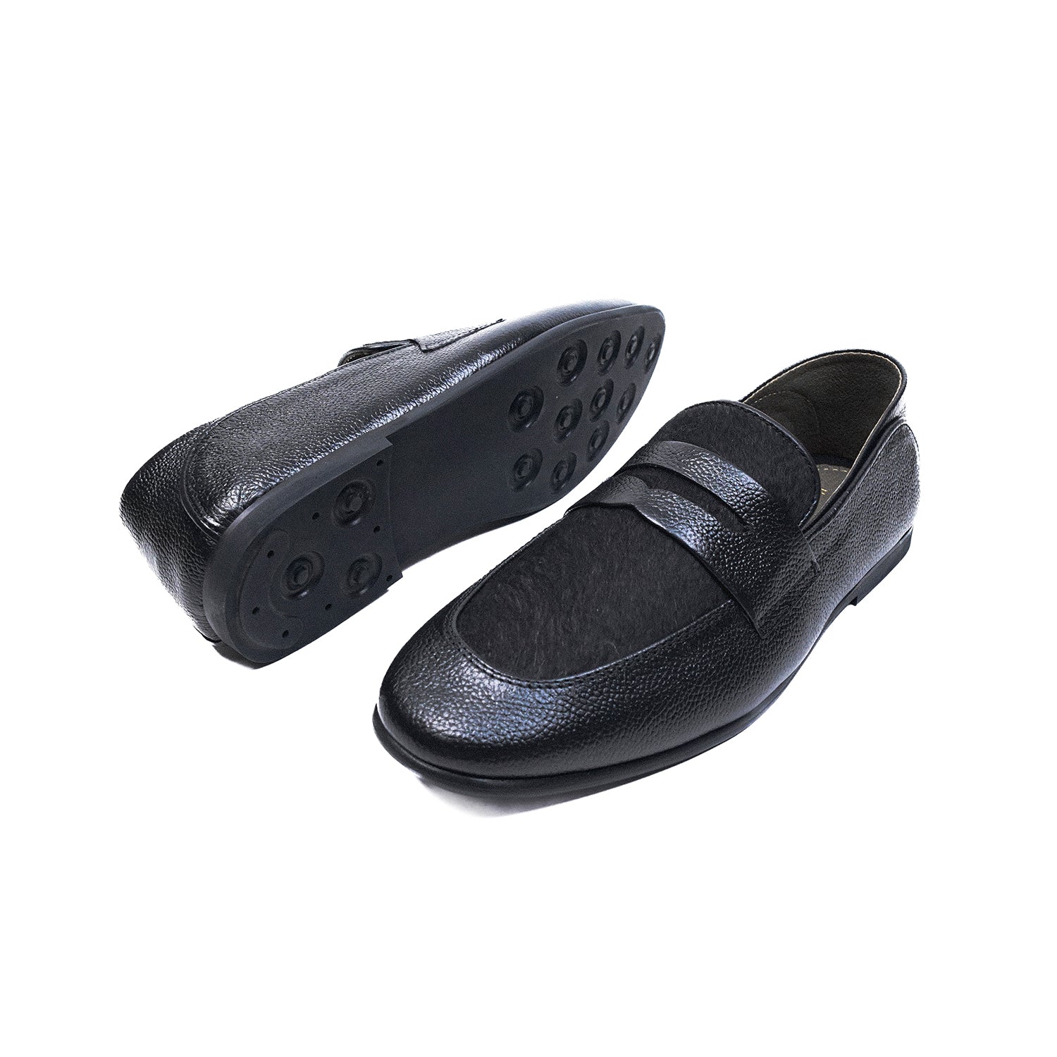Hair on shoe