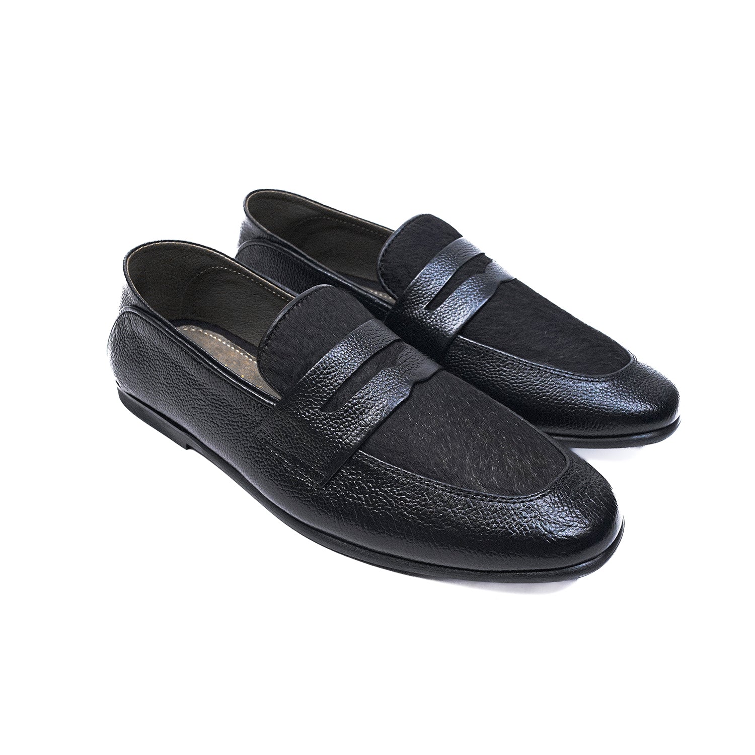 Hair on shoe