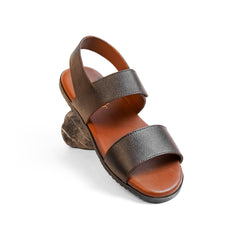 Brown Leather Strap Sandals – Comfortable Everyday Wear