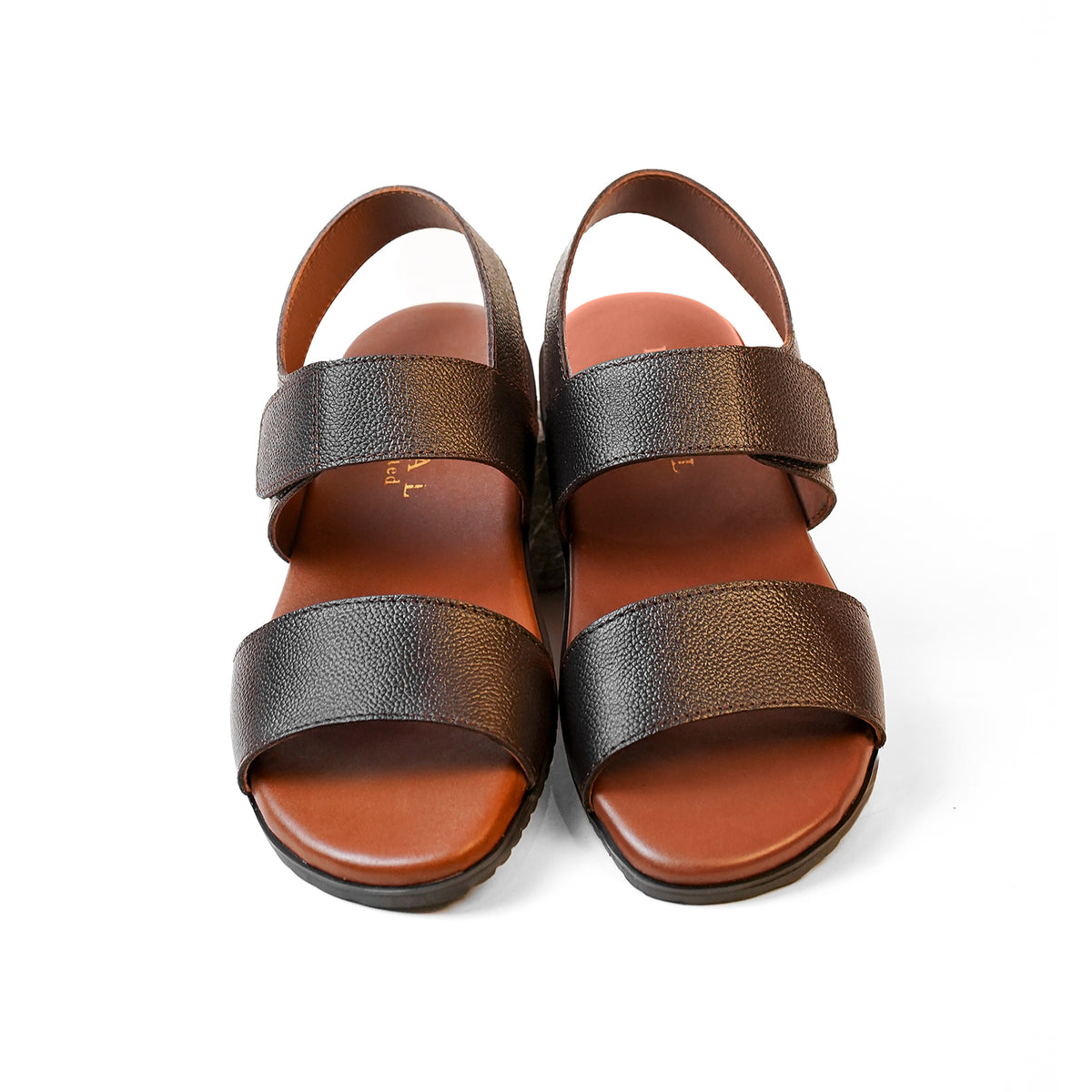 Brown Leather Strap Sandals – Comfortable Everyday Wear