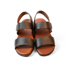 Brown Leather Strap Sandals – Comfortable Everyday Wear