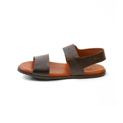 Brown Leather Strap Sandals – Comfortable Everyday Wear