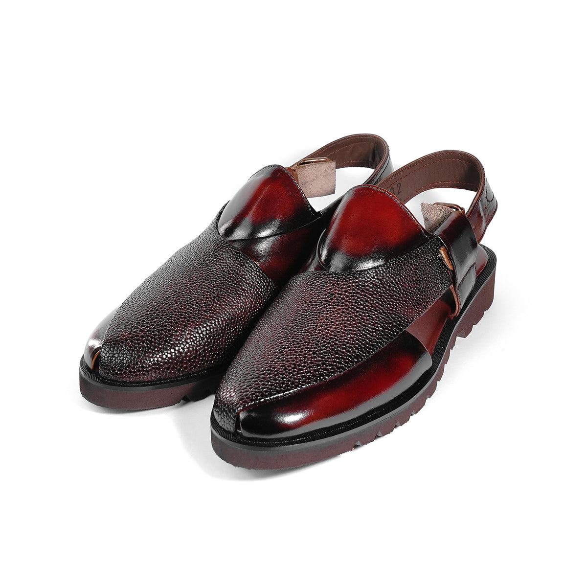 Premium Leather Peshawari Sandals – Handcrafted Traditional Footwear