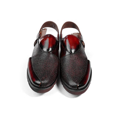 Premium Leather Peshawari Sandals – Handcrafted Traditional Footwear