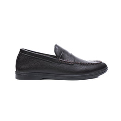 Classic Brown Leather Penny Loafers – Handcrafted Elegance