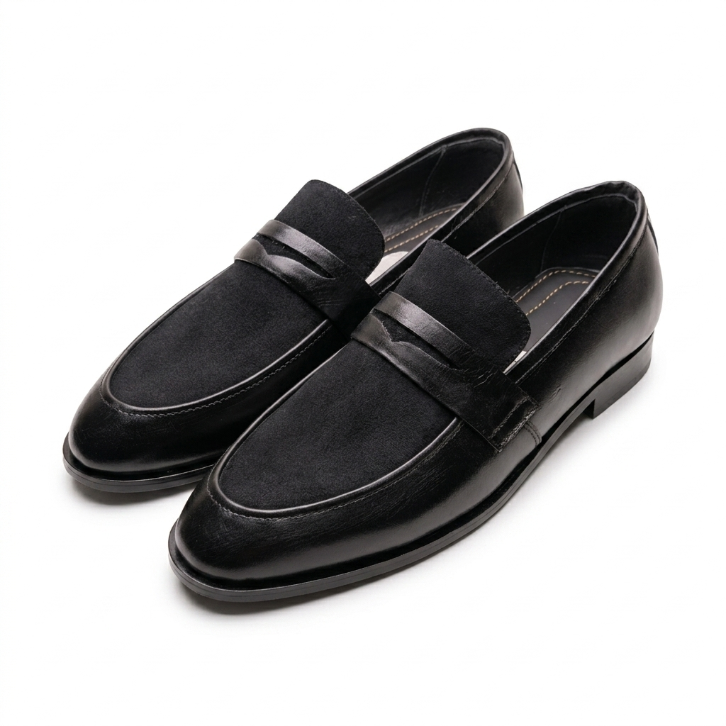 The Modern Heritage Leather &amp; Suede Penny Loafer