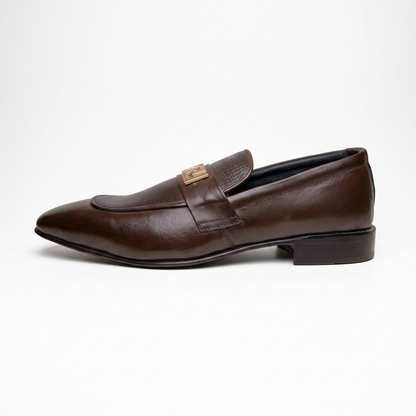 The Sovereign Textured Leather Loafers
