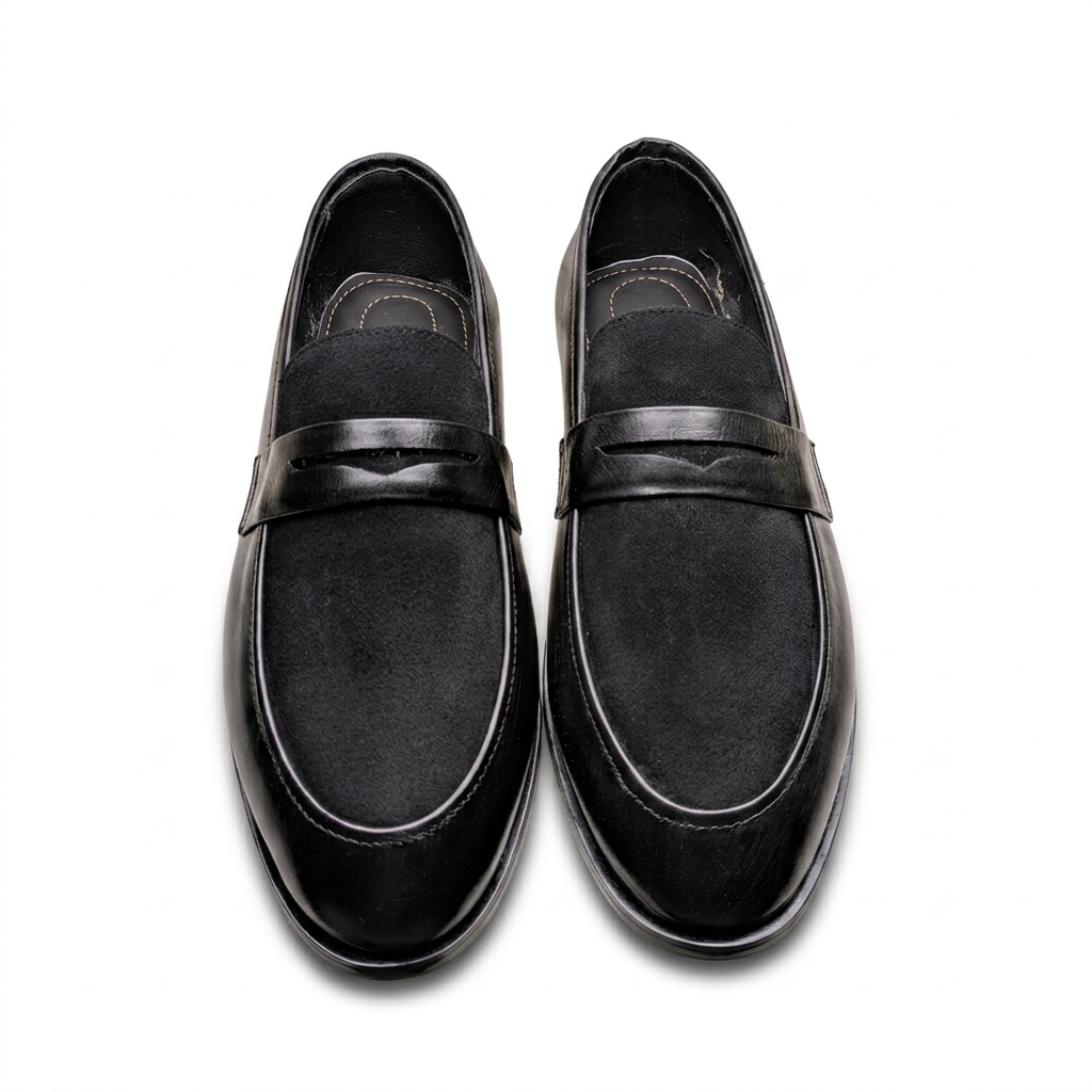 The Modern Heritage Leather &amp; Suede Penny Loafer