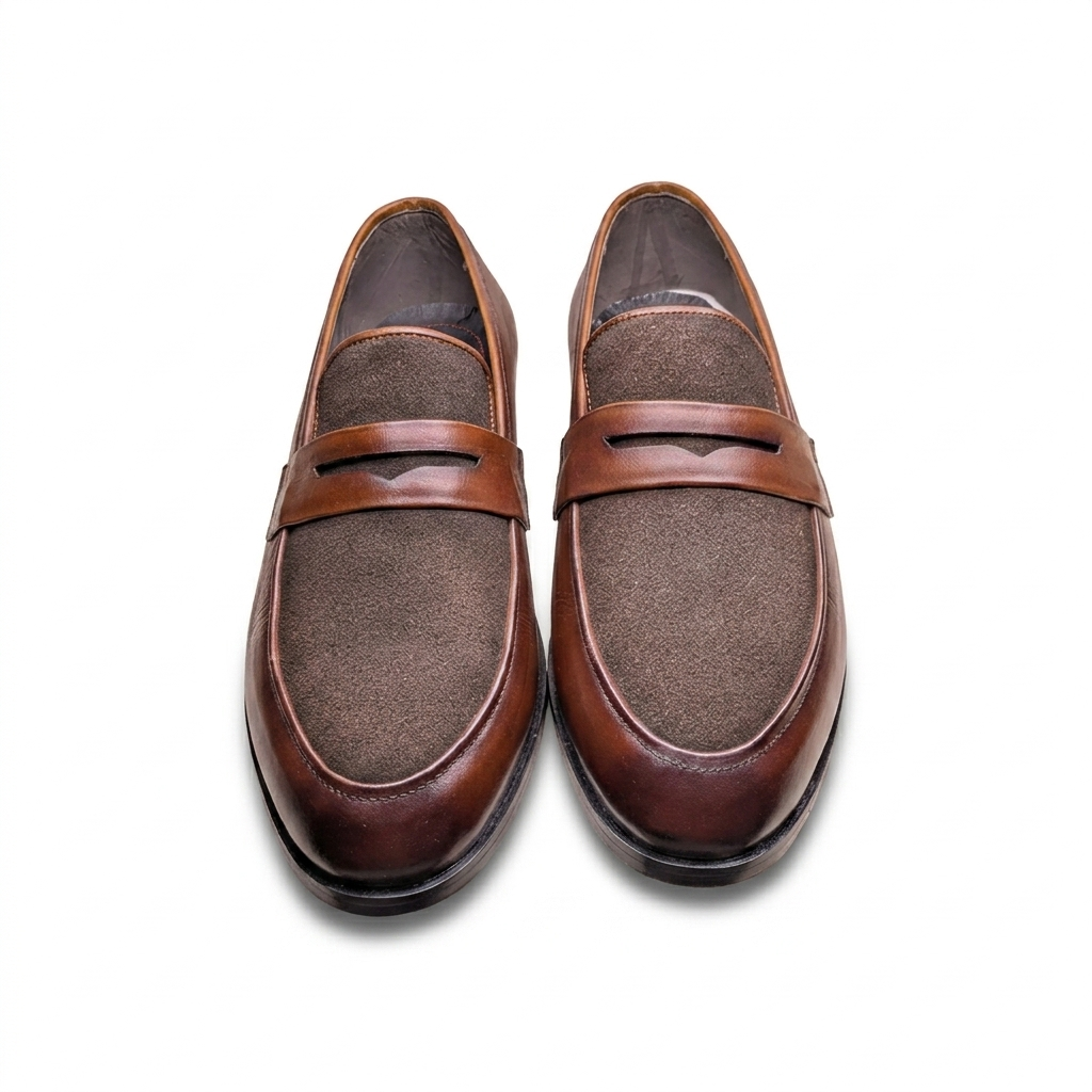 The Modern Heritage Leather &amp; Suede Penny Loafer