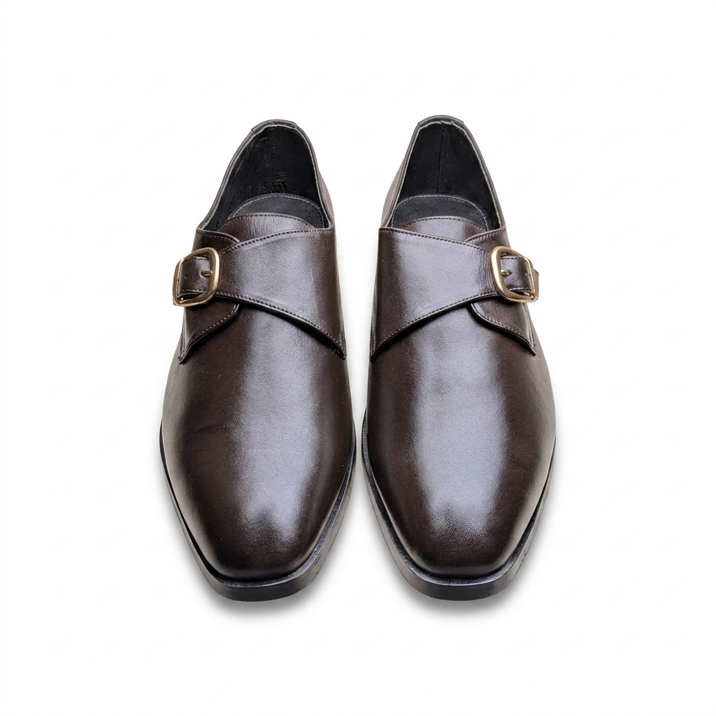 The Artisan Single Monk Strap Shoes