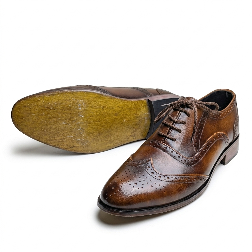 Classic Brogue in Antique Brown