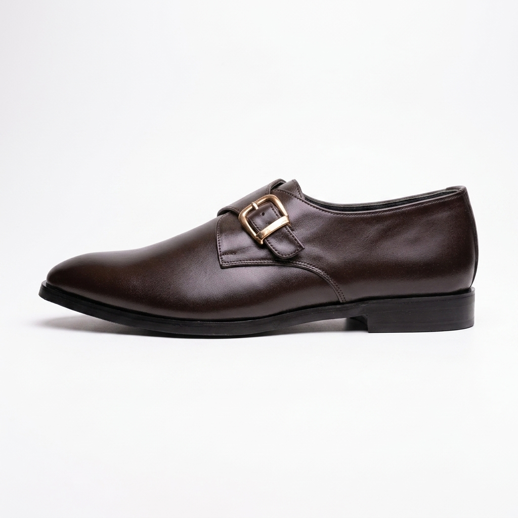 The Artisan Single Monk Strap Shoes