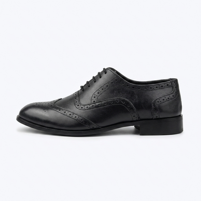 Premium Leather Wingtip Oxfords